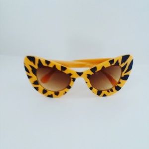 Cheetah print glasses
